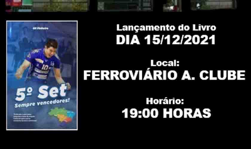 Técnico várias vezes campeão por Rondônia lança livro dia 15 no Ferroviário