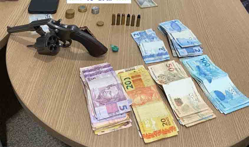 10º BPM – Polícia Militar prende suspeito armado após acompanhamento tático