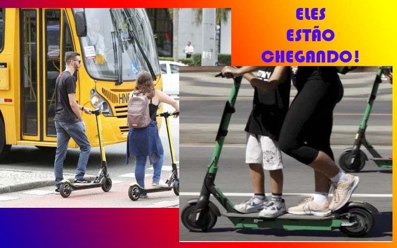 Patinetes elétricos, o novo perigo que o trânsito da capital começa a enfrentar