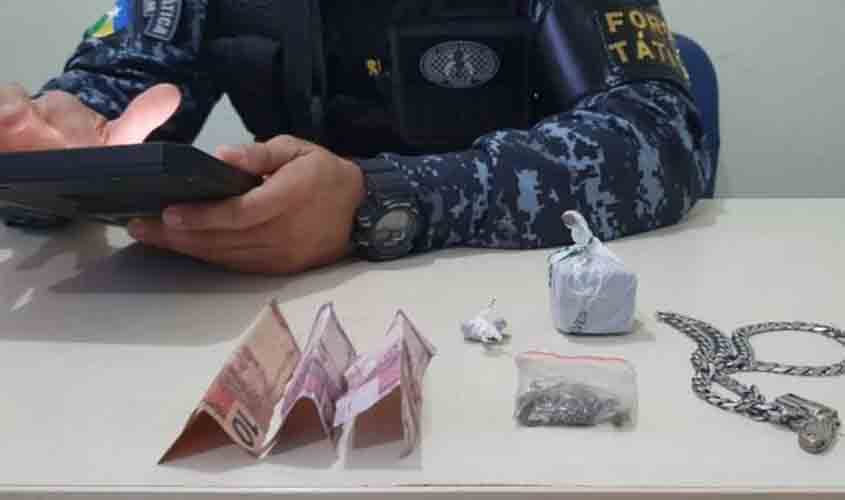 PM fecha mais uma boca de fumo e prende suspeito