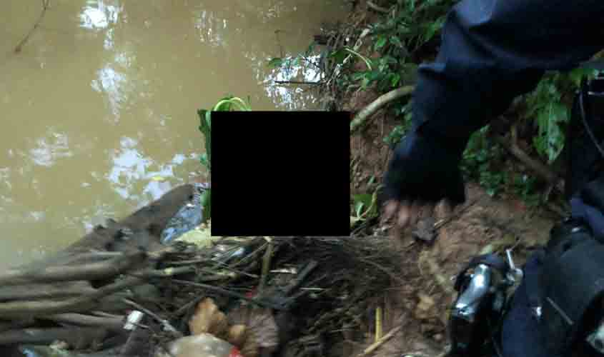 Corpo em decomposição de homem é encontrado em córrego na zona Sul