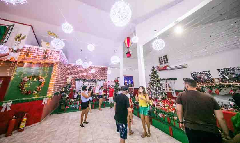 Casa do Papai Noel fecha as portas nesta quarta-feira