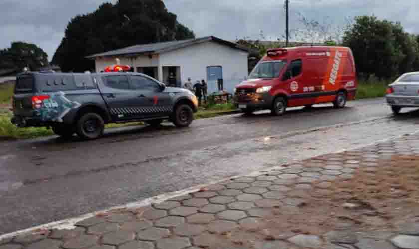 Após registrar dois assassinatos no mesmo dia, Vilhena assiste novo crime: baleado na cabeça, homem de 32 anos é socorrido em estado grave