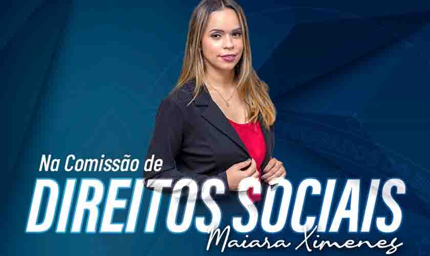 Com foco no trabalho conjunto em favor da cidadania, Maiara Ximenes assume presidência da Comissão de Direitos Sociais da OAB