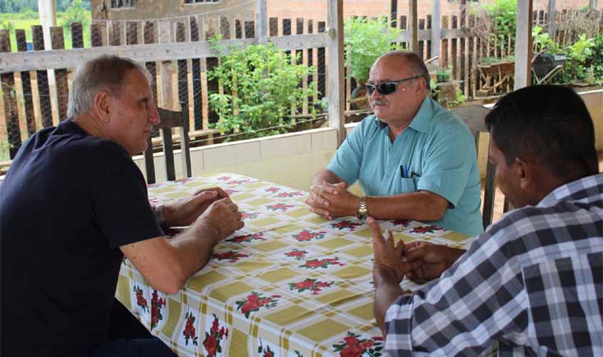 Deputado Adelino Follador constata má conservação da RO 257