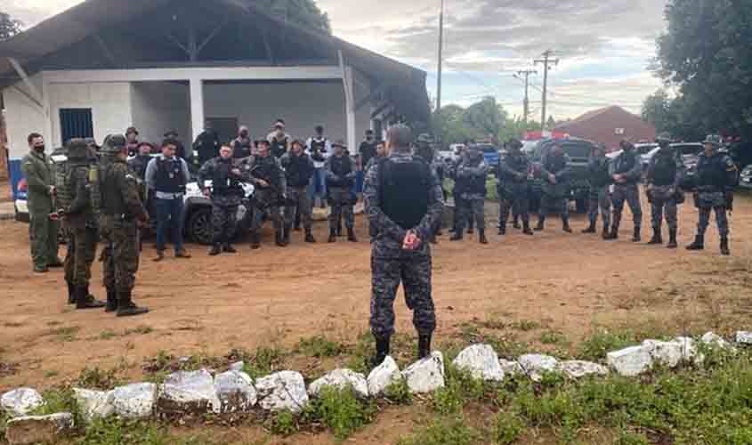 Reintegração de posse em área onde vivem 100 pessoas acontecem em RO