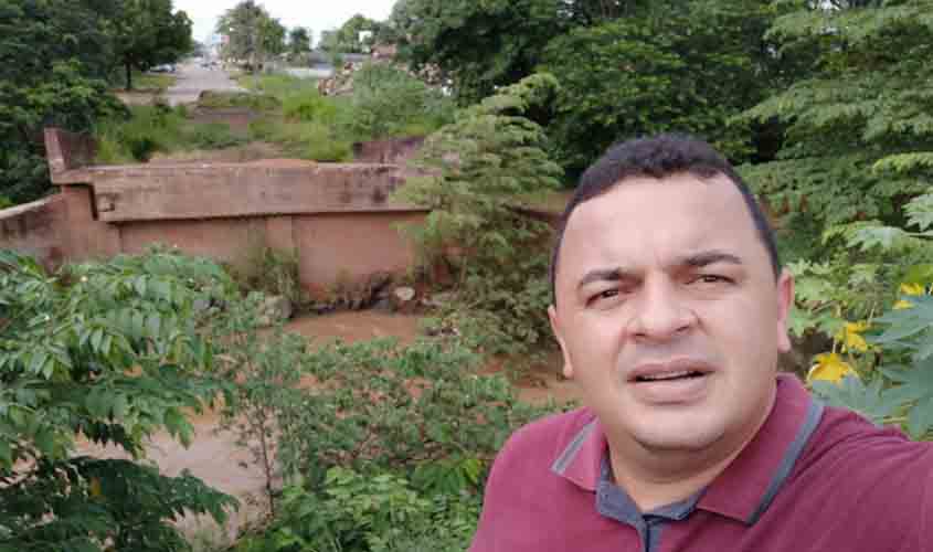 Dr. Paulo fiscaliza e cobra solução do Executivo sobre ponte da Av. Afonso Pena