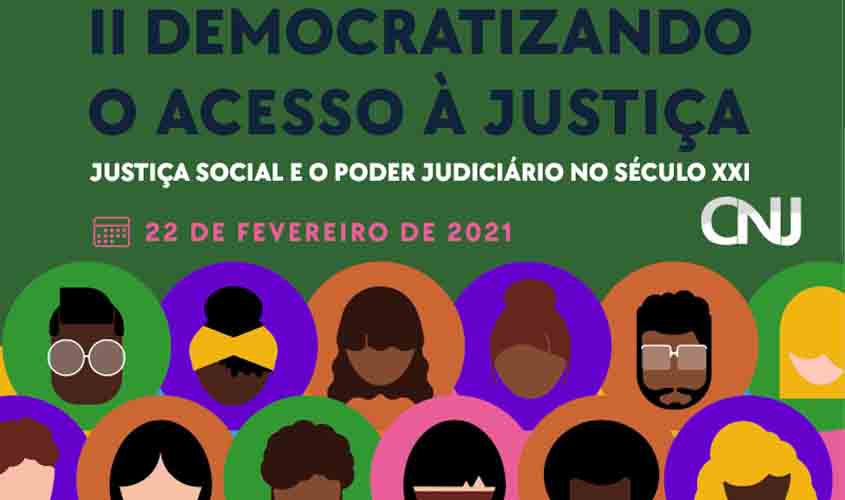 Inscrições abertas para o II Democratizando o Acesso à Justiça