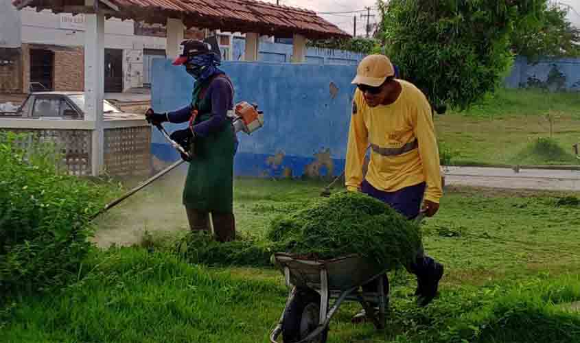 Semosp intensifica serviços de limpeza nas escolas municipais