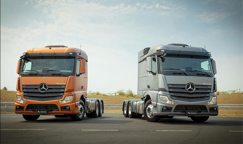 Novo Actros da Mercedes chegará ao mercado em abril