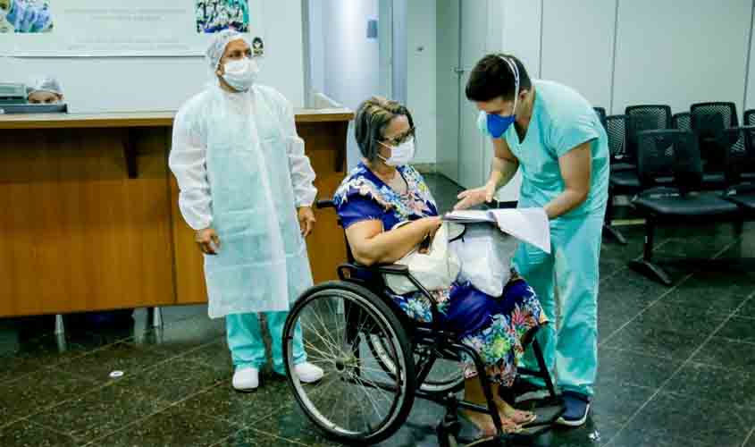 Em fevereiro, foram registradas 235 altas hospitalares no Hospital de Campanha de Rondônia