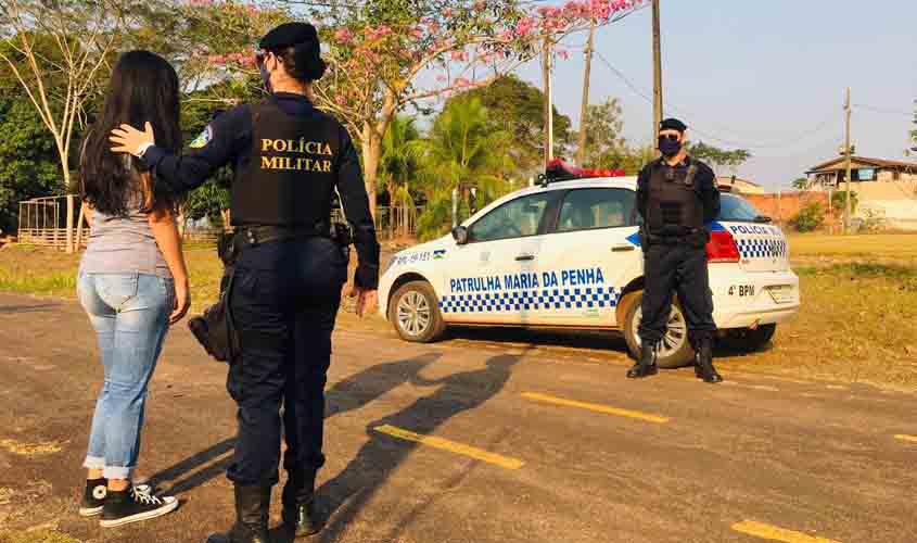 '15 anos da Lei Maria da Penha' é tema de Programa de Treinamento realizado pela PMRO