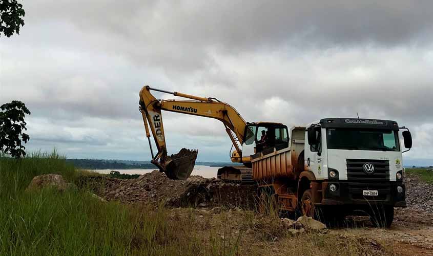 Parceria com a Santo Antônio Energia garante a recuperação da Estrada do Belmont