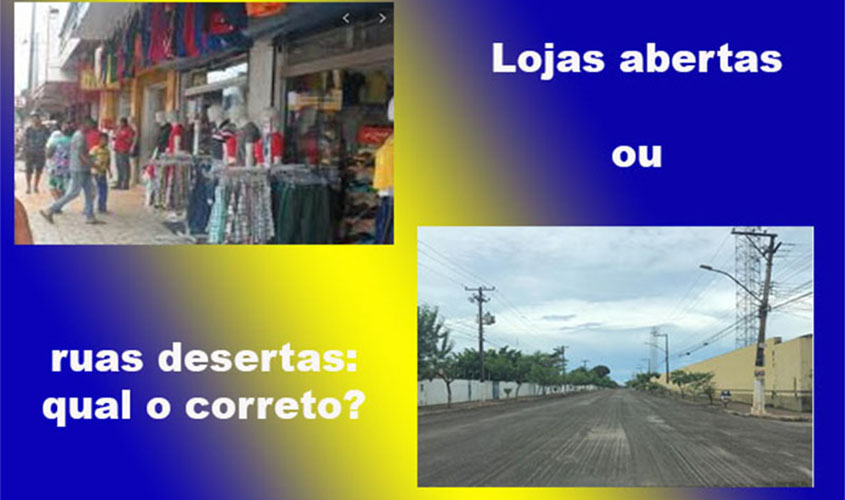 O racha continua: manter o isolamento total ou abrir para que as empresas e os milhões de empregos sobrevivam?