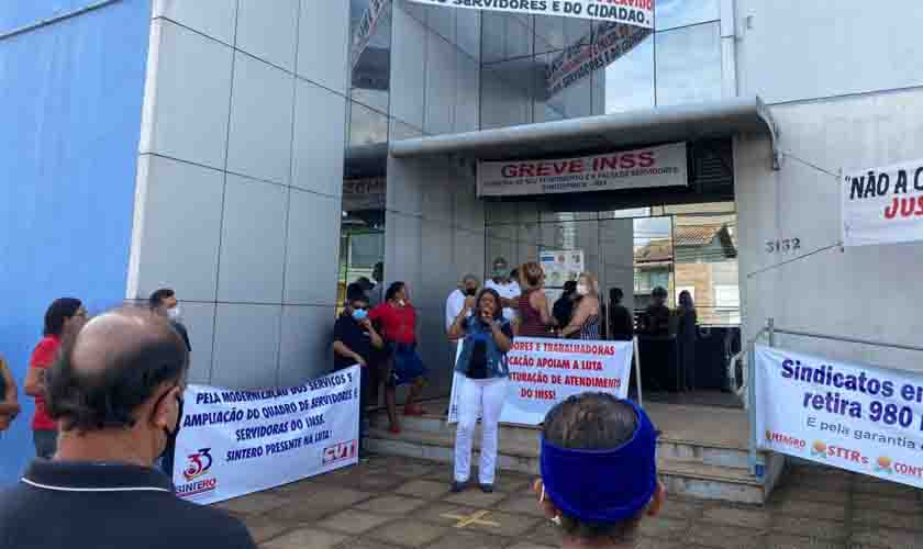 Sintero participa da mobilização em defesa da reestruturação de atendimento do INSS