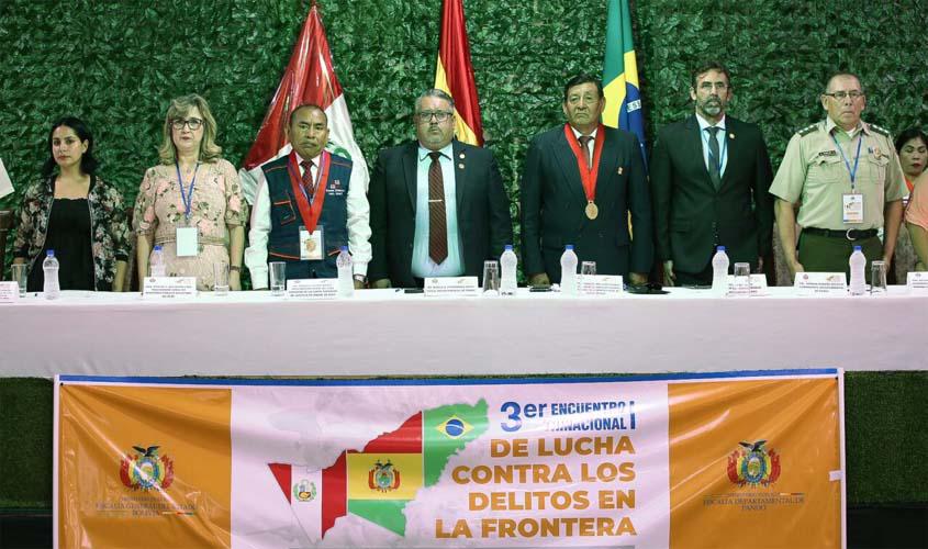 Governo de RO integra 'Terceiro Encontro Trifronteiriço' e reforça cooperação internacional em Segurança