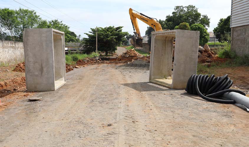 Prefeitura avança com obras de pavimentação de ruas no Riachuelo