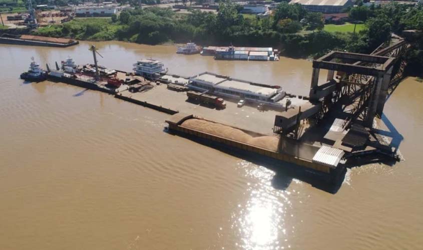 Porto Velho registra alta de 8,8% na movimentação de cargas