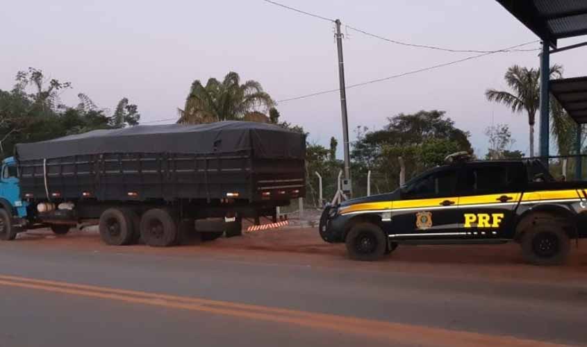 Em São Miguel do Guaporé, PRF flagra veículo adulterado