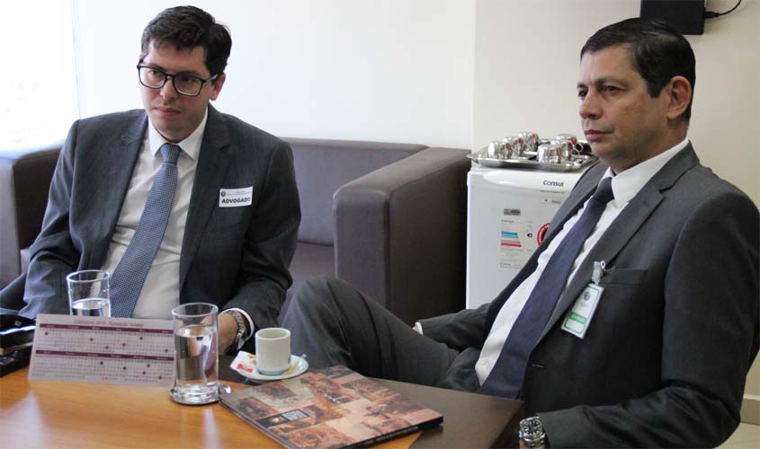 Em reunião no TJRO, presidente da OAB/RO solicita melhorias para advocacia de Cacoal 