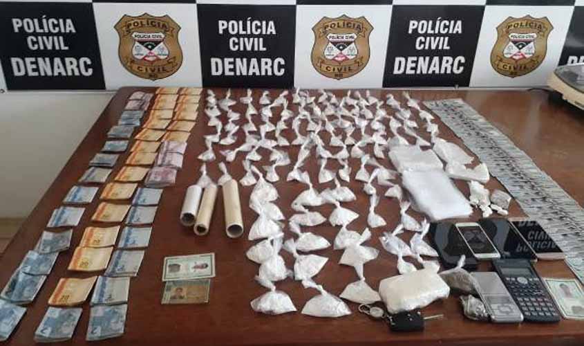 Polícia Civil derruba traficante do bairro Triângulo em Porto Velho