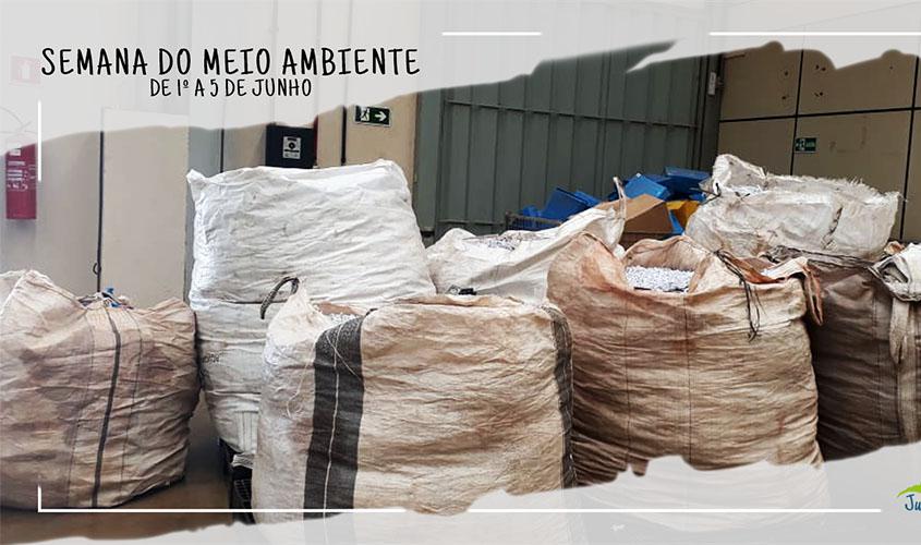 Semana do Meio Ambiente: TJRO destina papéis e plásticos para reciclagem