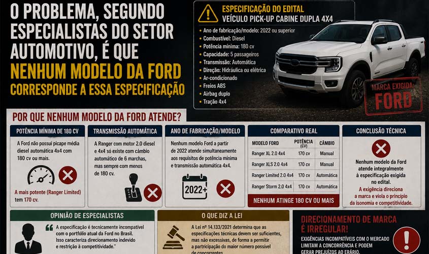 O caso da 'Ford Strada: marca errada em documento oficial