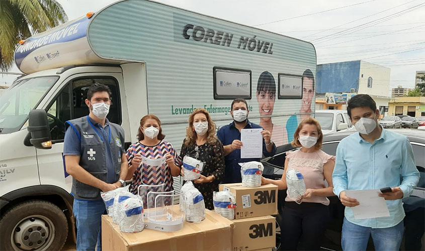 Acordo de Cooperação entre MPF, Conselhos e Sindicatos distribui mais de 70 mil EPI’s a profissionais da saúde de Rondônia