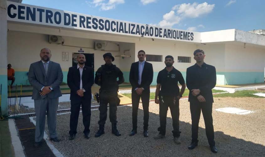 Em visita ao Centro de Ressocialização, representantes da OAB cobram melhorias na alimentação dos reeducandos