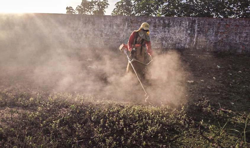 Distrito de Rio Pardo recebe mutirão de limpeza urbana