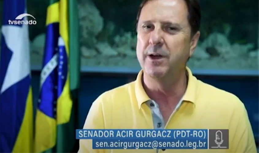 Senador Acir Gurgacz critica atraso na aplicação do Revalida