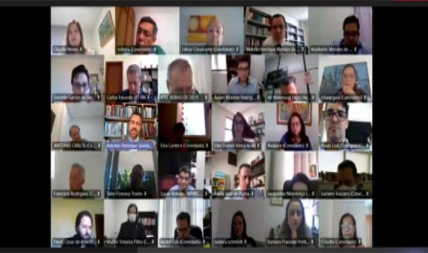 Promotores de Justiça da Execução Penal participam de reunião virtual sobre visitas a estabelecimentos prisionais durante pandemia