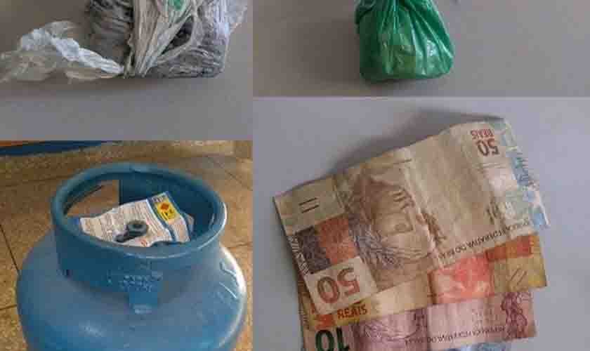 PM apreende drogas e conduz suspeitos por tráfico de entorpecentes