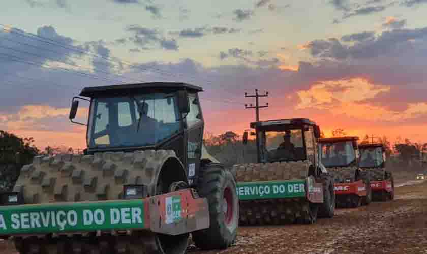 DER avança nos serviços de reabilitação da rodovia 460