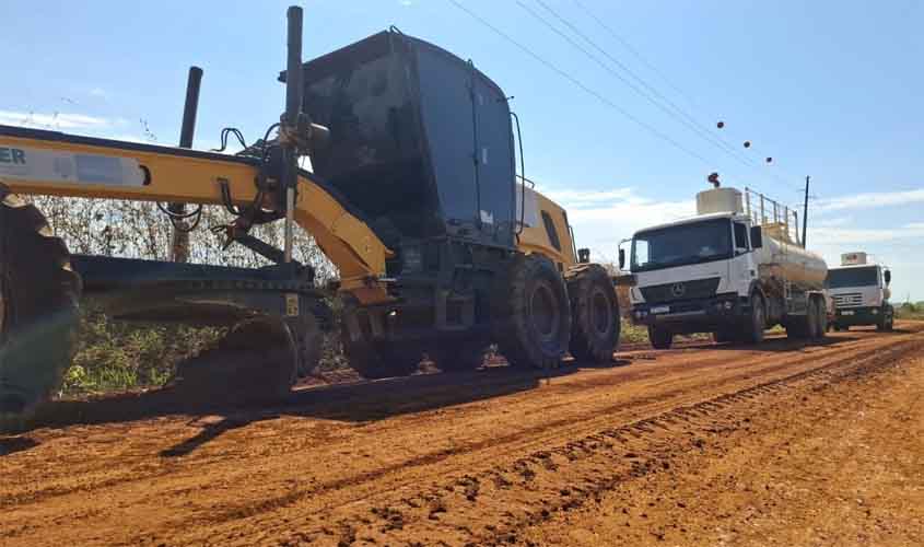 DER atende solicitação do deputado Alex Redano e inicia recuperação da RO-459 entre Alto Paraíso e o Garimpo Bom Futuro
