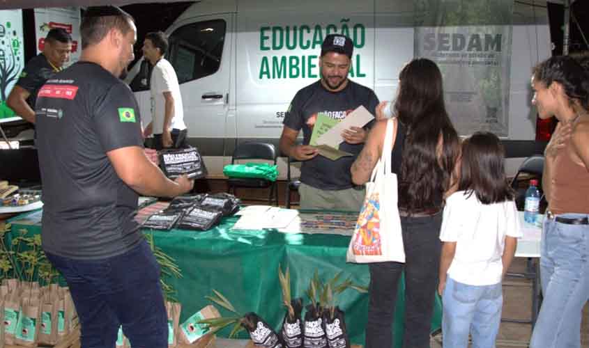 Coleta de resíduos eletroeletrônicos e ações de preservação ambiental são realizadas no Arraial Flor do Maracujá