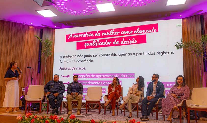 TJRO e PM destacam ações do Agosto Lilás