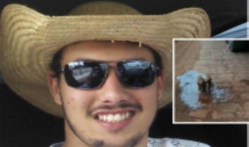 ASSISTA: em tempo de queimadas, vídeo de caminhoneiro vilhenense matando sede de tatu comove o Brasil