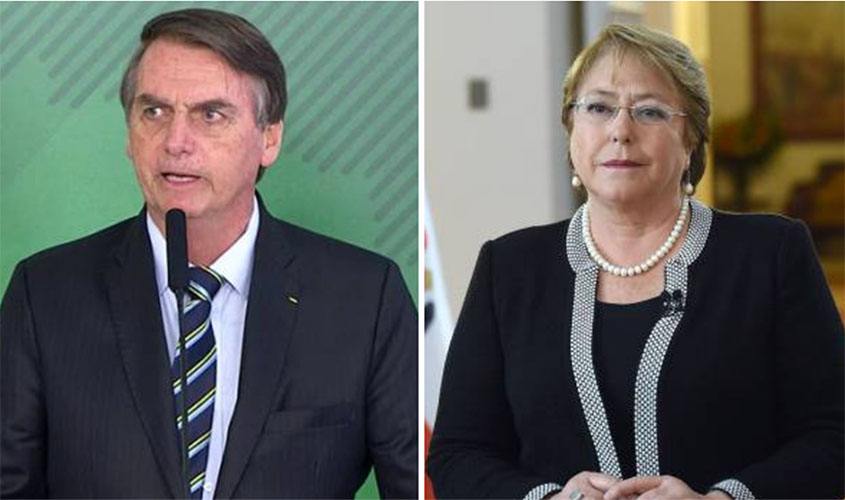 Imprensa de todo o mundo registra repúdio à agressão de Bolsonaro a Bachelet