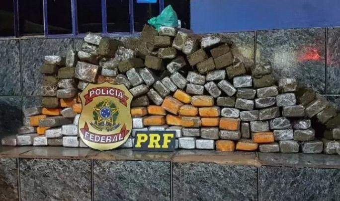 Motorista é preso transportando 135 quilos de maconha em Vilhena