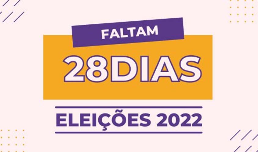 Faltam 28 dias: redes sociais do TSE são canais de informações oficiais e de qualidade