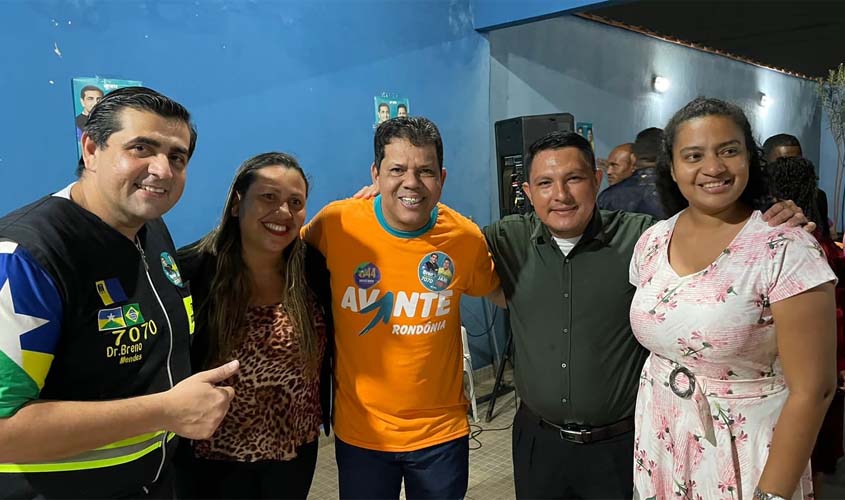 Deputado Jair Montes recebe apoio de lideranças comunitárias