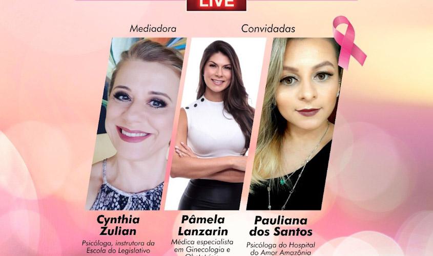 Câncer de mama é tema de debate da Escola do Legislativo