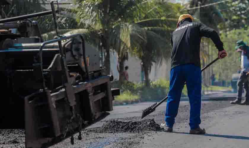 Nove bairros da capital recebem as equipes de obras da Prefeitura