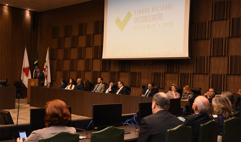 Semana Nacional da Conciliação mobiliza o país