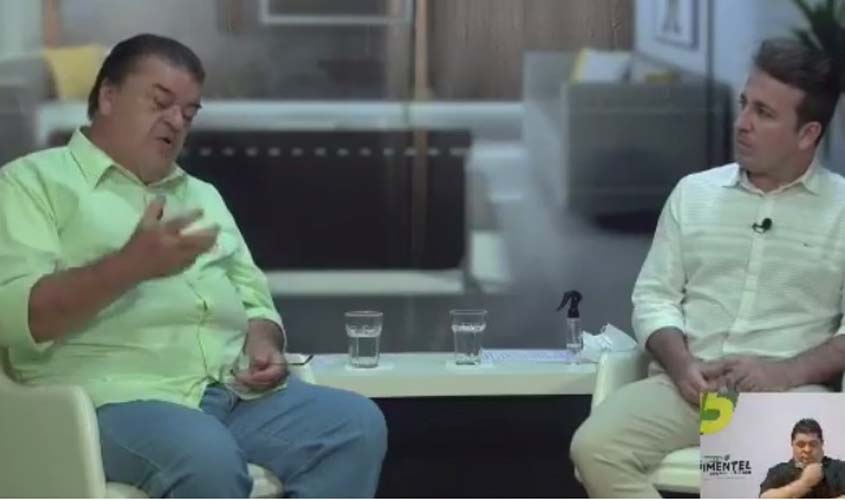 Pimentel inova e produz live de utilidade pública