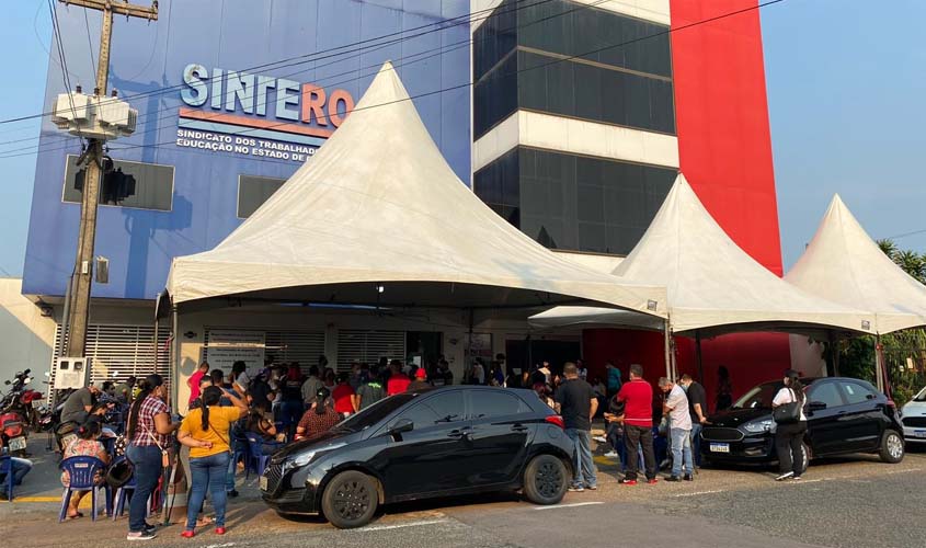 Eleição no Sintero transcorre com segurança e sem incidentes