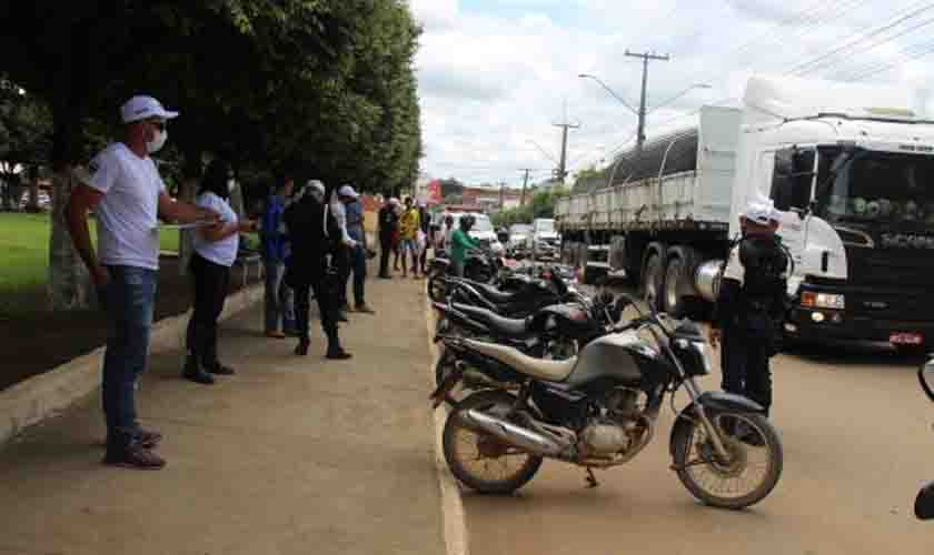 Detran Rondônia e Polícia Militar executam a ação “Duas Rodas, Uma só Vida”