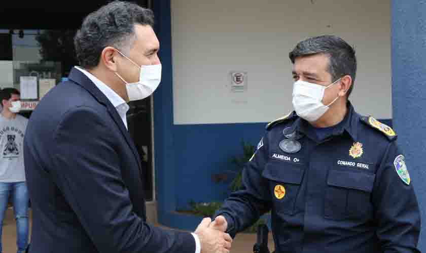 Governo de Rondônia por meio da Polícia Militar celebra convênio com a prefeitura de Pimenta Bueno para um trânsito mais seguro