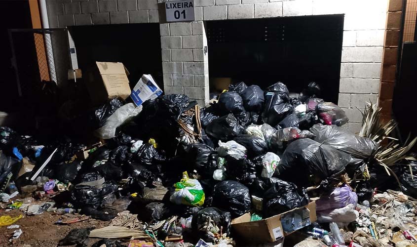 EcoPVH falha na coleta de lixo e moradores denunciam abandono